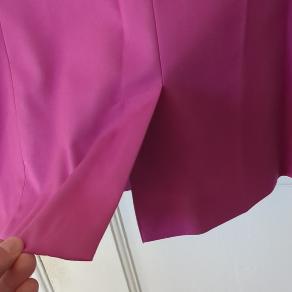 Wildfang Empower Colorblock Tux‎ Blazer Pink Black Sz Small Career Party - Picture 6 of 15